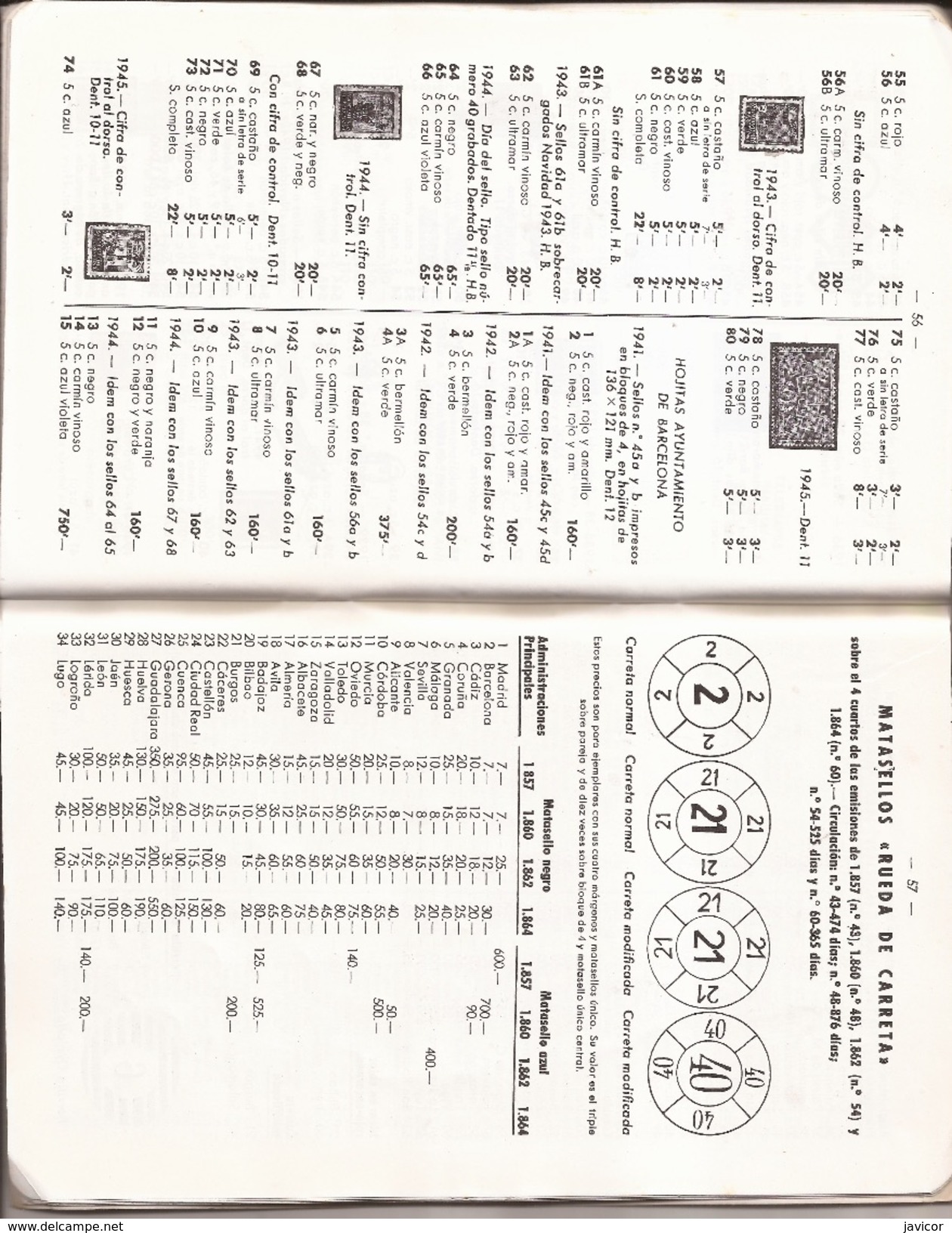 1967 Catalogo Ilustrado Sellos España - Ricardo De Lama -CURIOSIDAD - Espagne