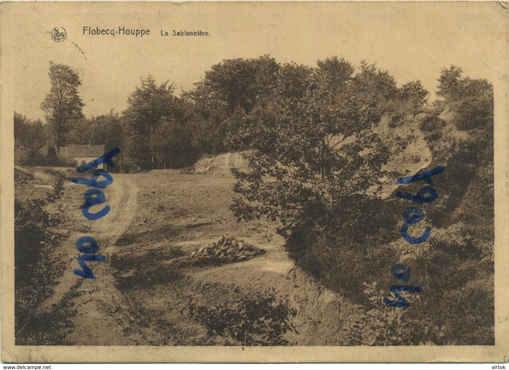 Flobecq-Houppe :  La Sablonnière  ( Grand Format Ecrit Avec Timbre ) - Flobecq - Vloesberg