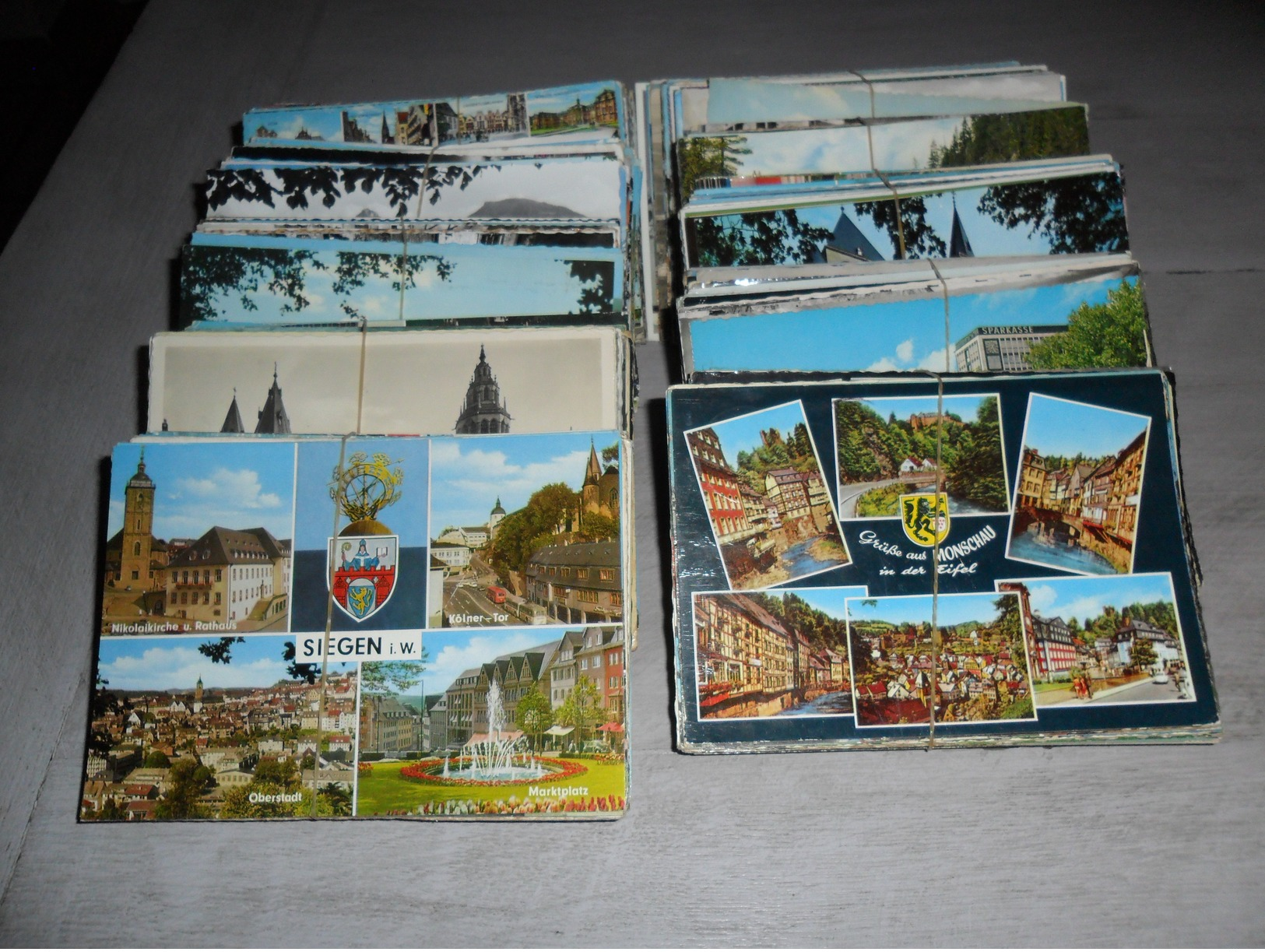 Grand Lot De 500 Cartes Postales Semi - Modernes Grand Format D' Allemagne       500 Postkaarten Gr.formaat Duitsland - 500 CP Min.