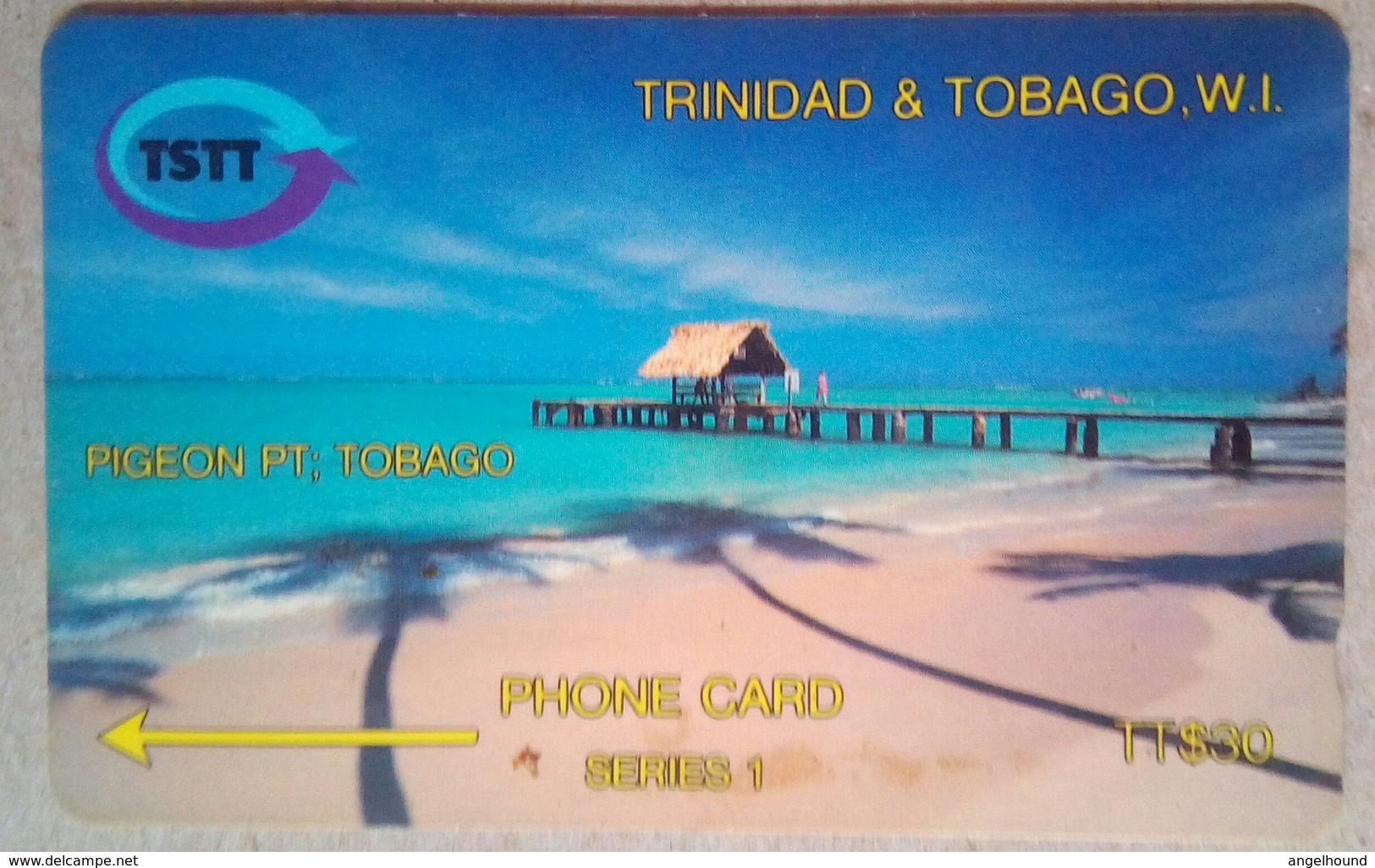 Trinidad And Tobago 3CTTB  TT$30 "Pigeon Pt Tobago " - Trinidad & Tobago