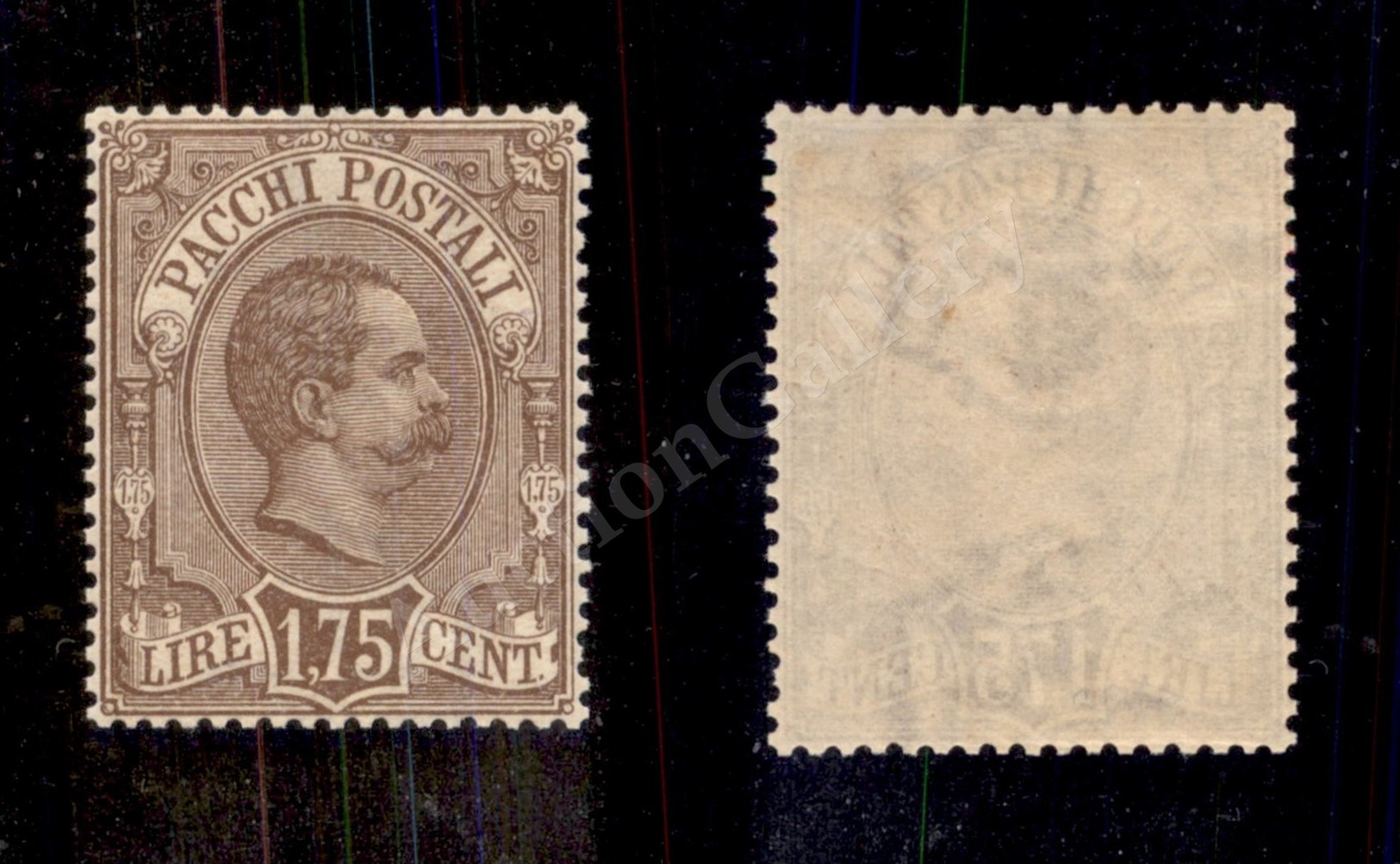 0224 1884 - 1,75 Lire Pacchi Postali (6) - Centratura Perfetta - Gomma Integra (240+) - Andere & Zonder Classificatie