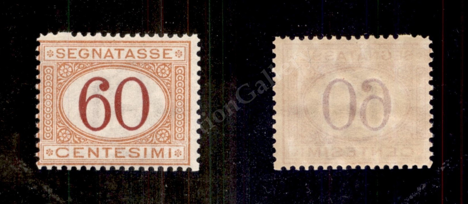 0230 1890 - 60 Cent Segnatasse (26) - Gomma Integra (400) - Sonstige & Ohne Zuordnung