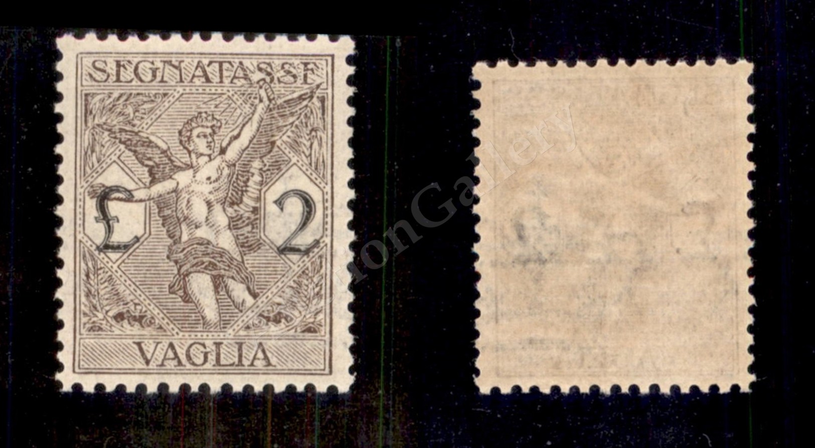 0233 1924 - 2 Lire Segnatasse Vaglia (5) - Gomma Integra - Centratissimo - Molto Bello (300) - Sonstige & Ohne Zuordnung