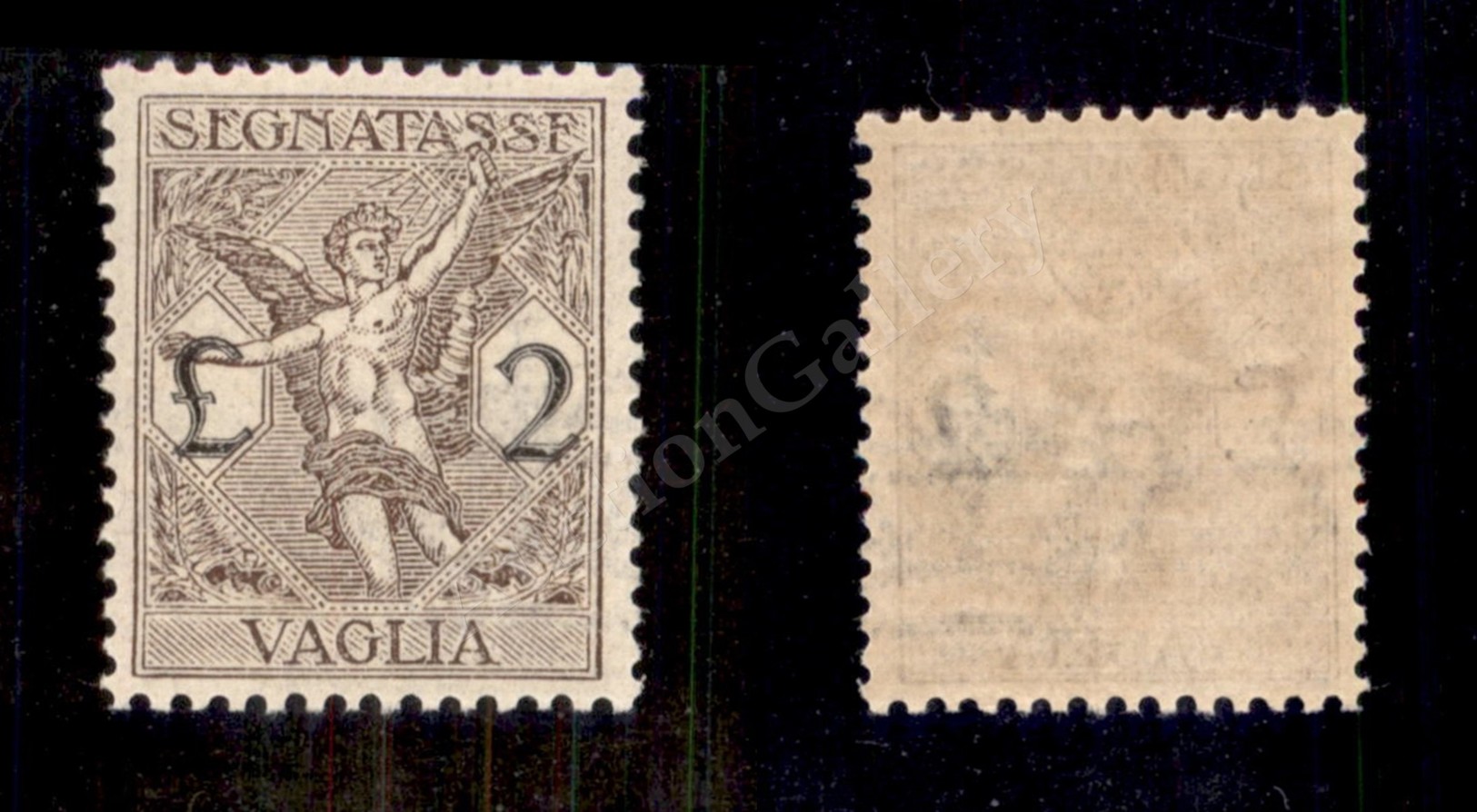 0233 1924 - 2 Lire Segnatasse Vaglia (5) - Gomma Integra - Centratissimo - Molto Bello (300) - Autres & Non Classés