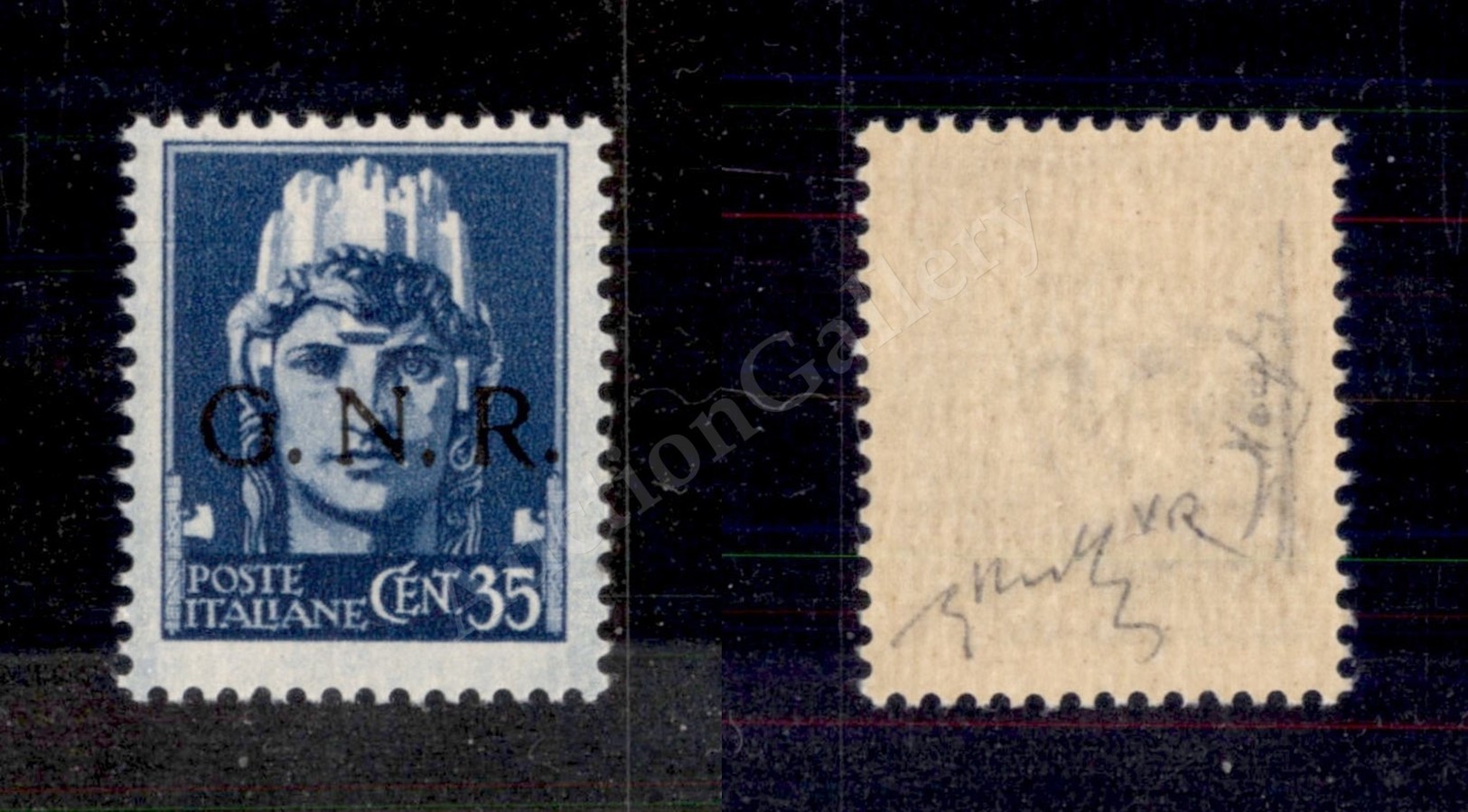 0272 1944 - 35 Cent (476A) Con Soprastampa Nera - Gomma Integra - Raybaudi (1.100) - Andere & Zonder Classificatie