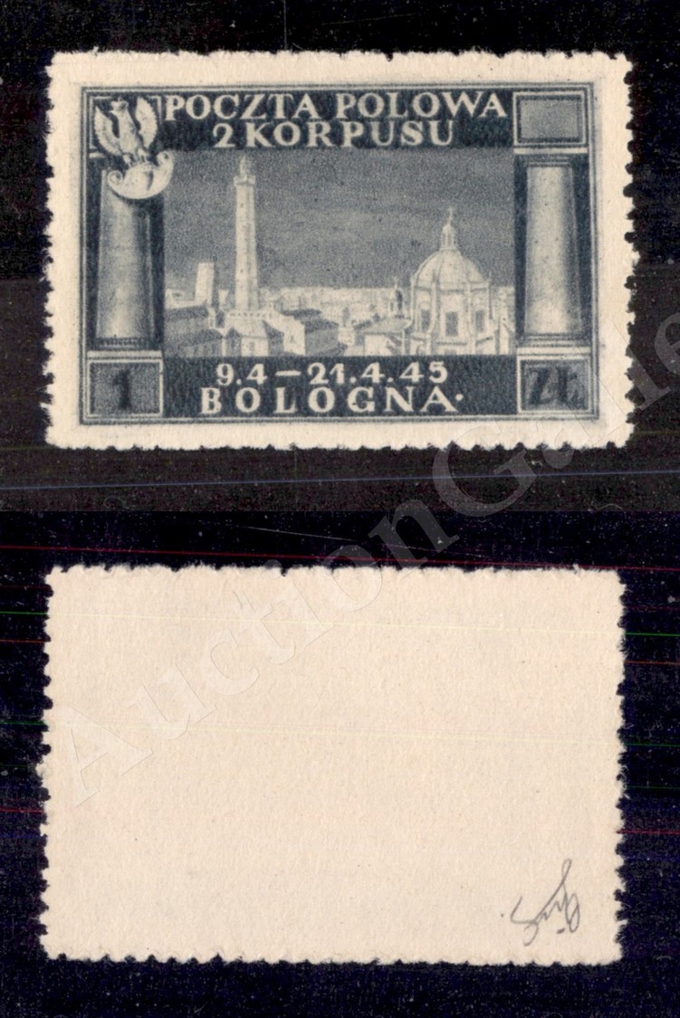 0426 1946 - 1 Zloty Vittorie Polacche (7) - Ottimamente Centrato - Cert. AG (330) - Sonstige & Ohne Zuordnung
