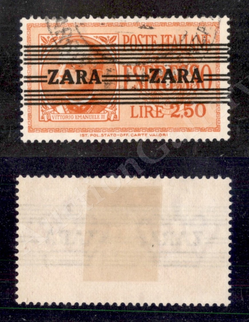 0451 1943 - 2,50 Lire Espressi (4) Con Soprastampa Del III Tipo (5.000) - Autres & Non Classés