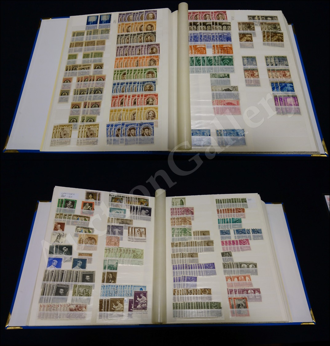 0716 VATICANO - 1929/2002 - Accumulazione Di Valori Nuovi E Usati Del Periodo In Mammut - Da Esaminare - Sonstige & Ohne Zuordnung