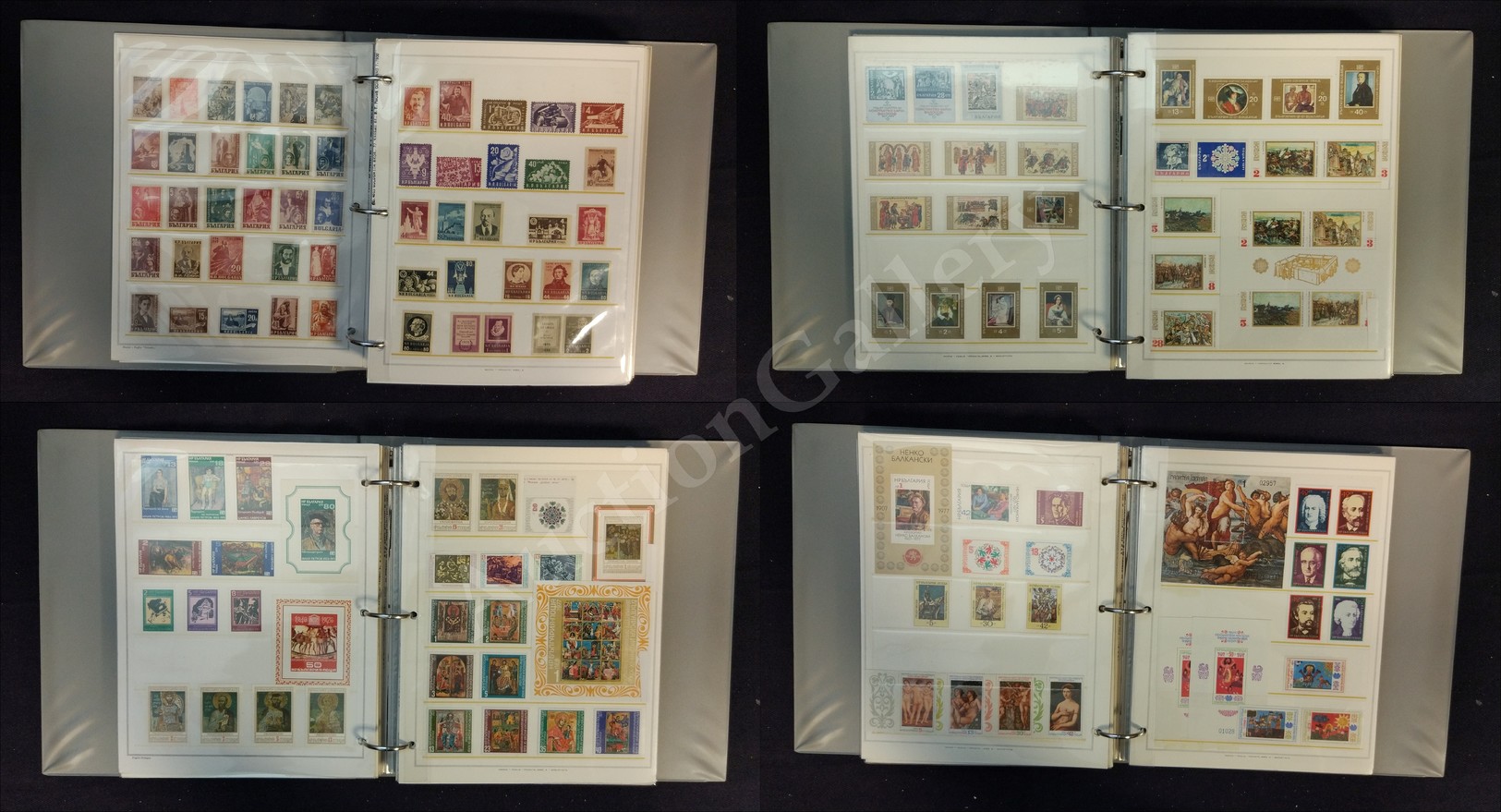 0729 BULGARIA - 1911/2010 - Buona Collezione Con Serie Complete E Foglietti Del Periodo In 56 Fogli Primato In Album - D - Autres & Non Classés