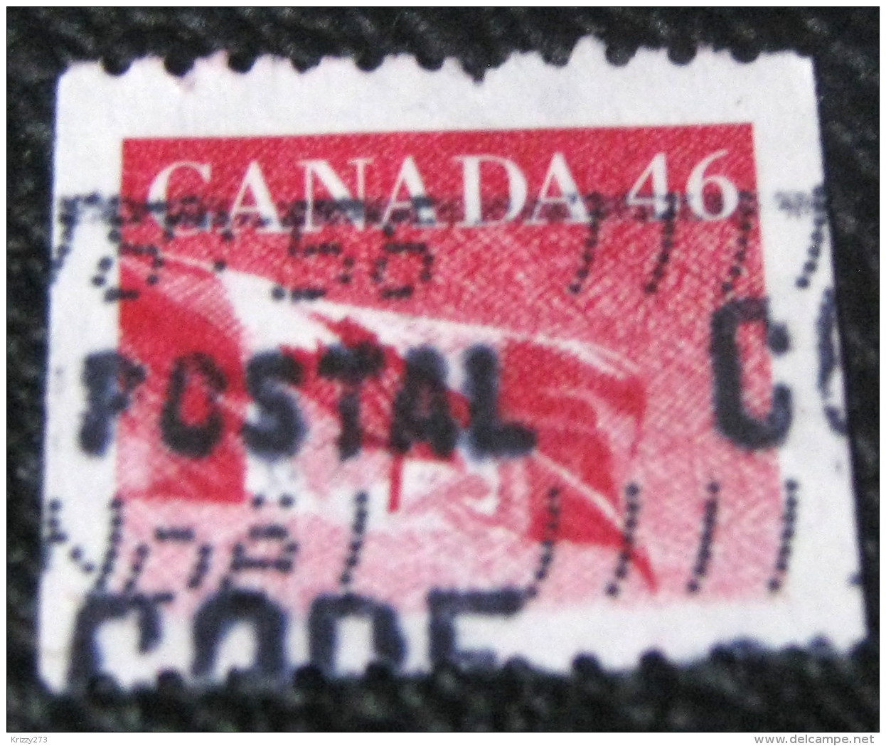 Canada 1998 Canadian Flag 46c - Used - Used Stamps