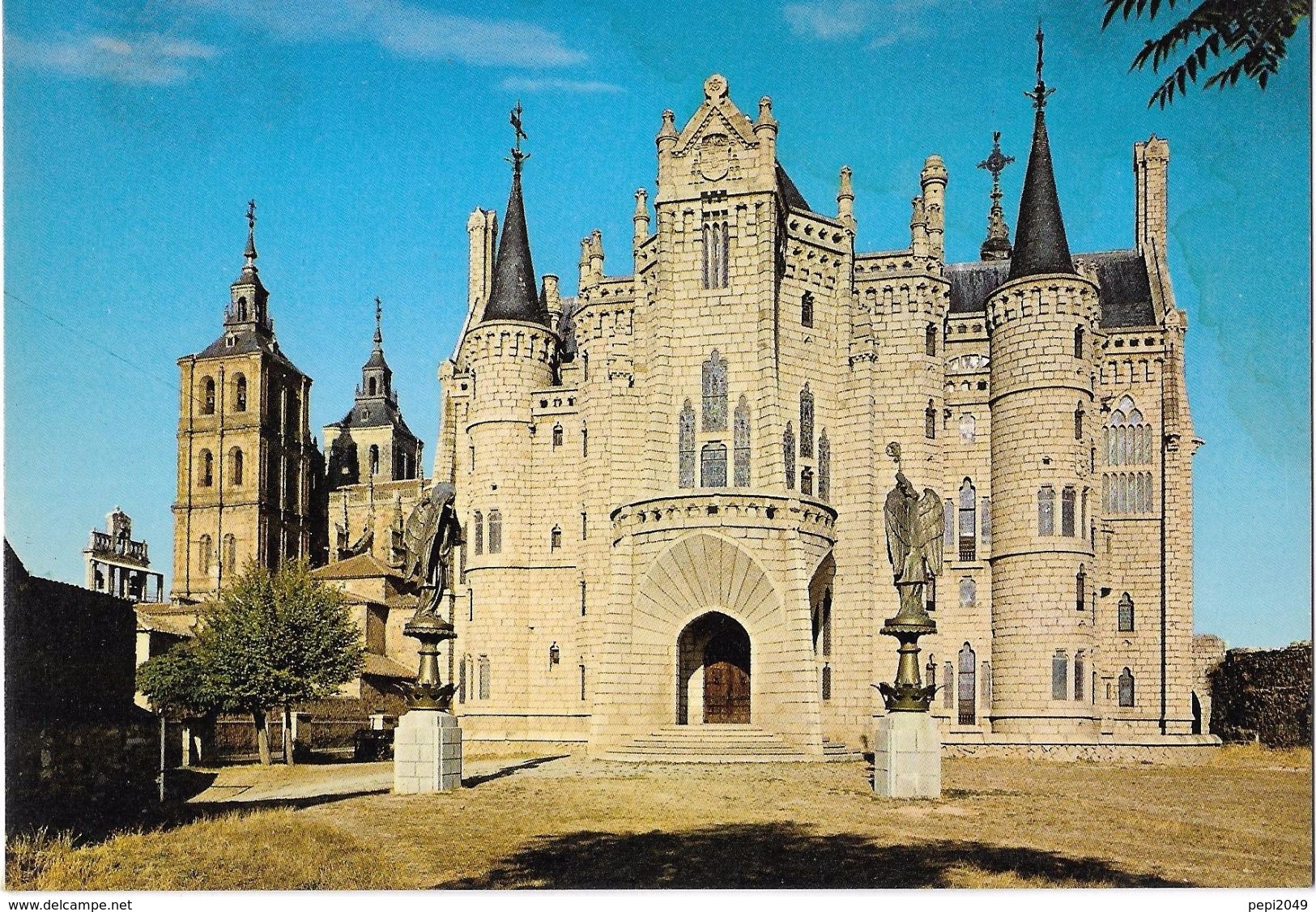 A765 - POSTAL - ASTORGA - PALACIO EPISCOPAL Y TORRE DE LA CATEDRAL - León