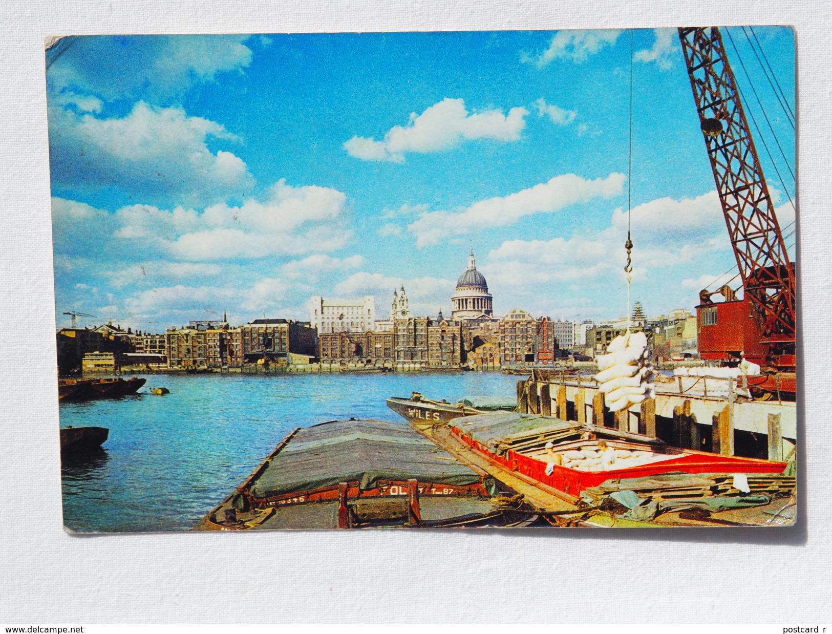 United Kingdom London River Thames And St.Paul's Cathedral Stamp 1968  A 155 - River Thames