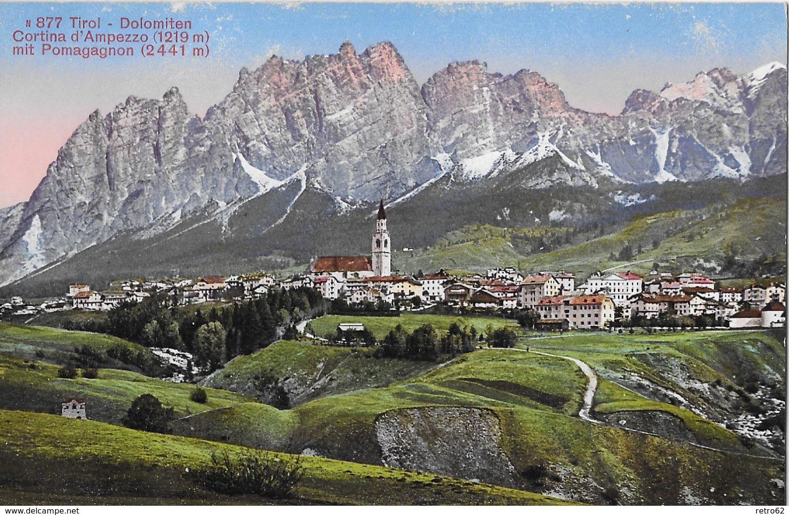 CORTINA D'AMPEZZO - Schöne Generalansicht Ca.1910 - Belluno