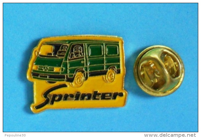 1 PIN'S  //   ** SPRINTER ** MERCEDES-BENZ ** - Mercedes