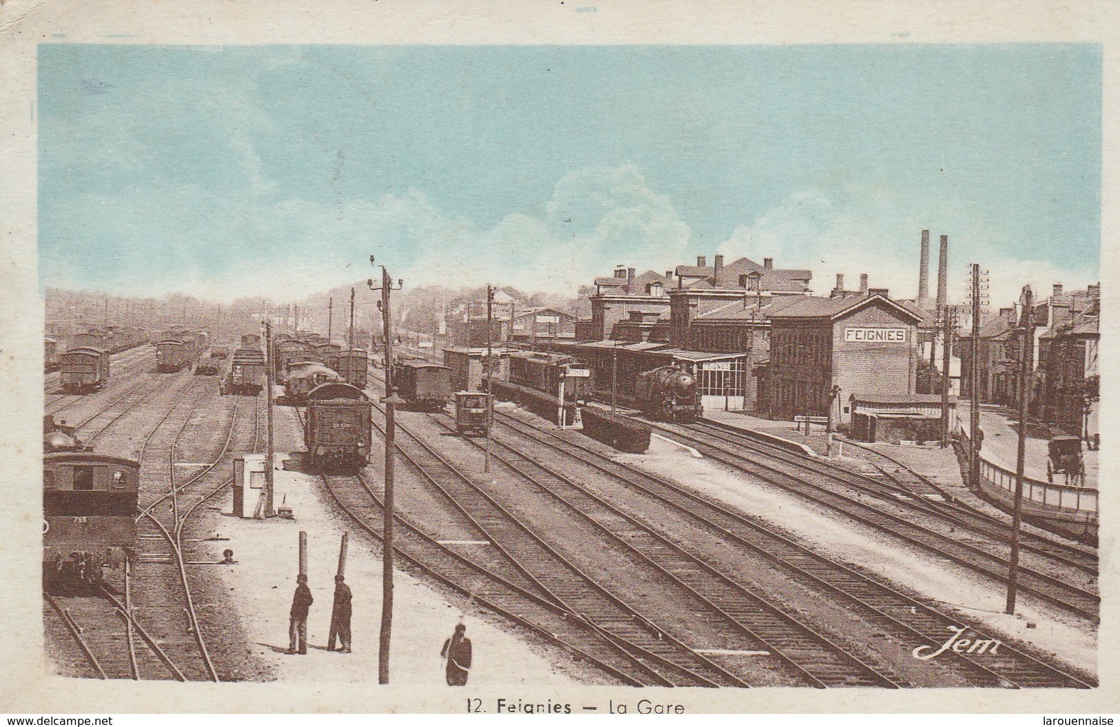 59 - FEIGNIES -  La Gare - Feignies