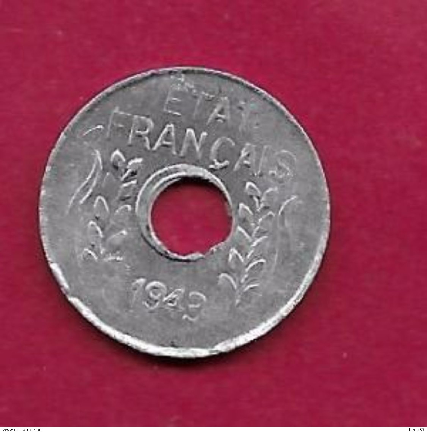 Indochine - 1 Centime - 1943 - Autres – Asie