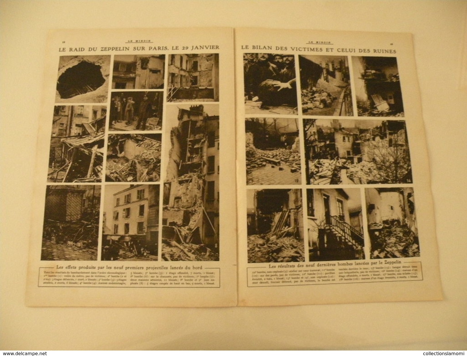 Le Miroir Guerre 1914/1918> Journal N°116 > 13.2.1916 >Offensive Givenchy,incidents De Lausanne,les Mineurs à Luxembourg - Guerre 1914-18