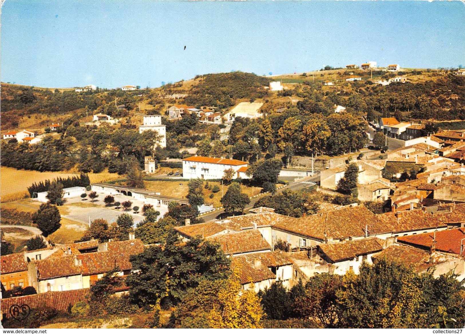 81-LAUTREC- VUE GENERALE -COLLEGE - GENDARMERIE - Lautrec