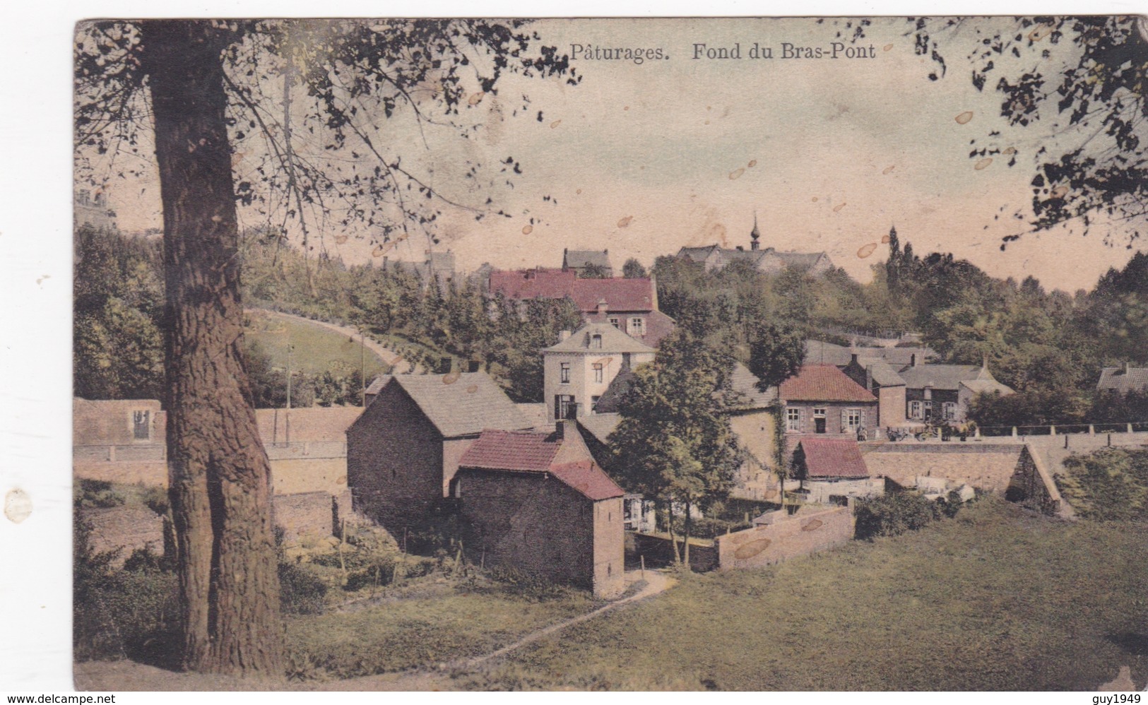 PATURAGES   FOND DU BAS-PONT1930 - Colfontaine