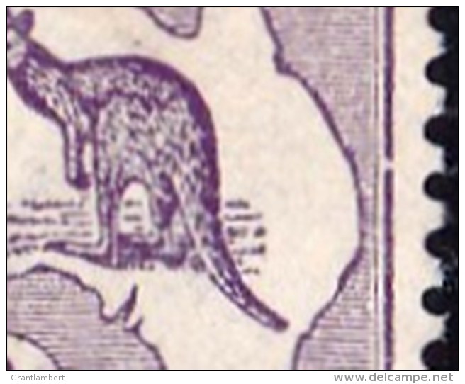 Australia 1913 Kangaroo 9d Violet 1st Watermark MH - Listed Variety - Nuevos