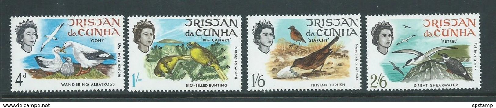 Tristan Da Cunha 1968 Island Birds Set Of 4 MNH - Tristan Da Cunha