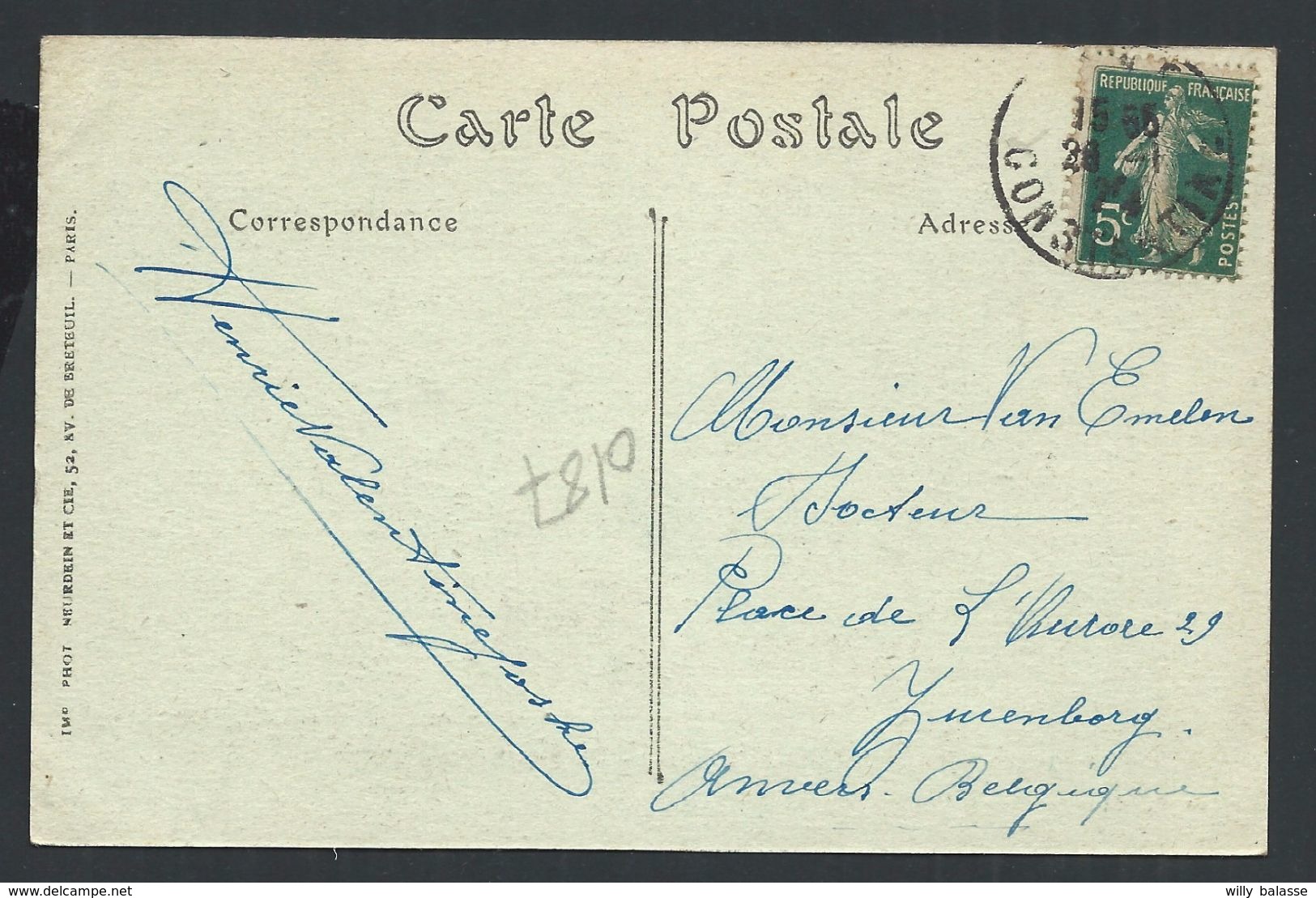 +++ CPA - Afrique - ALGERIE - Confiseur Arabe - Cachet Constantine  // - Constantine