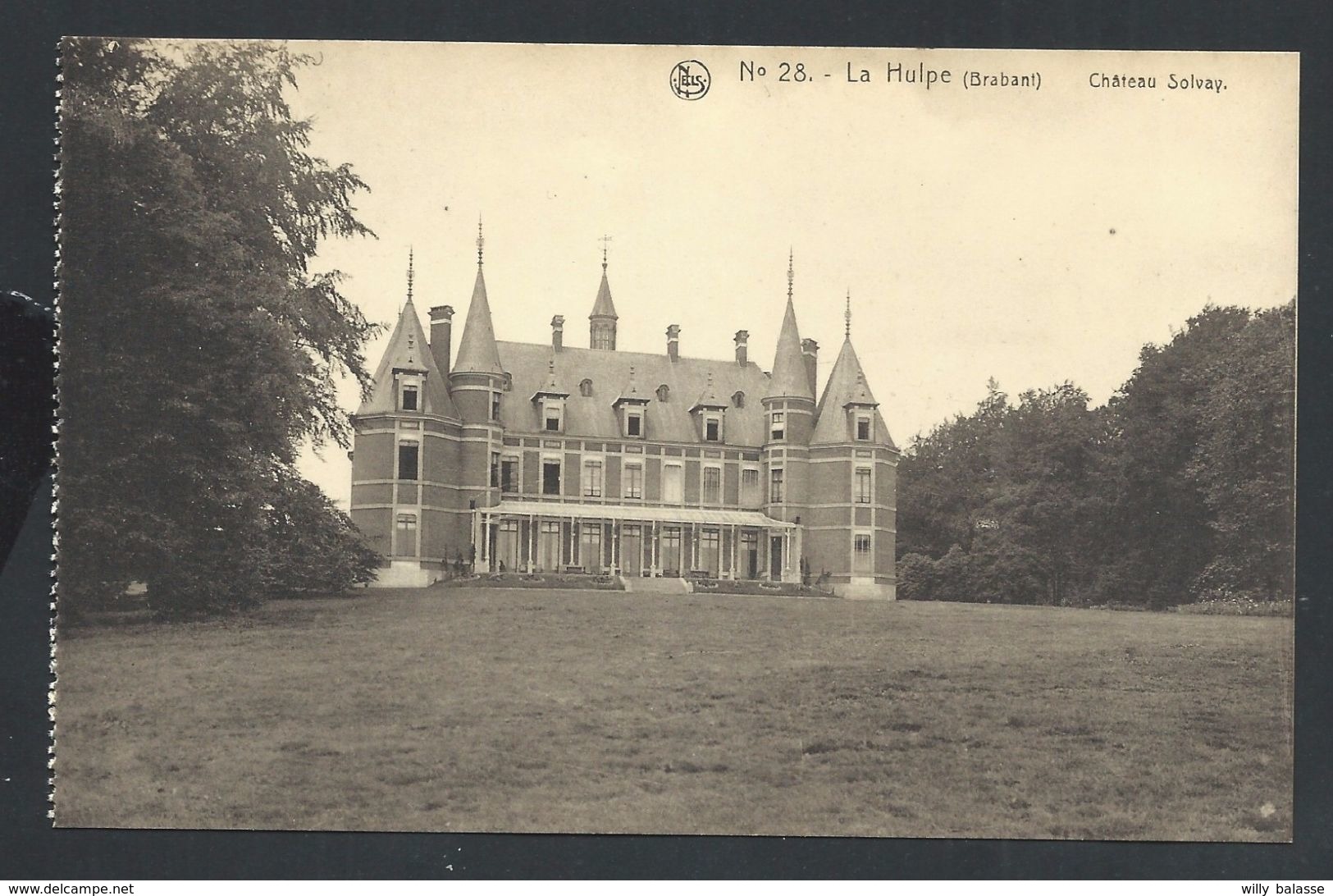 +++ CPA - LA HULPE - Château Solvay - Kasteel - Nels N° 28  // - La Hulpe