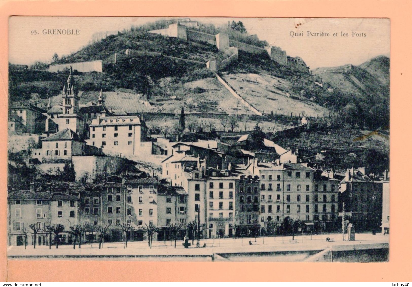 Cpa  Cartes Postales Ancienne - Grenoble Quai Perriere 95 - Grenoble