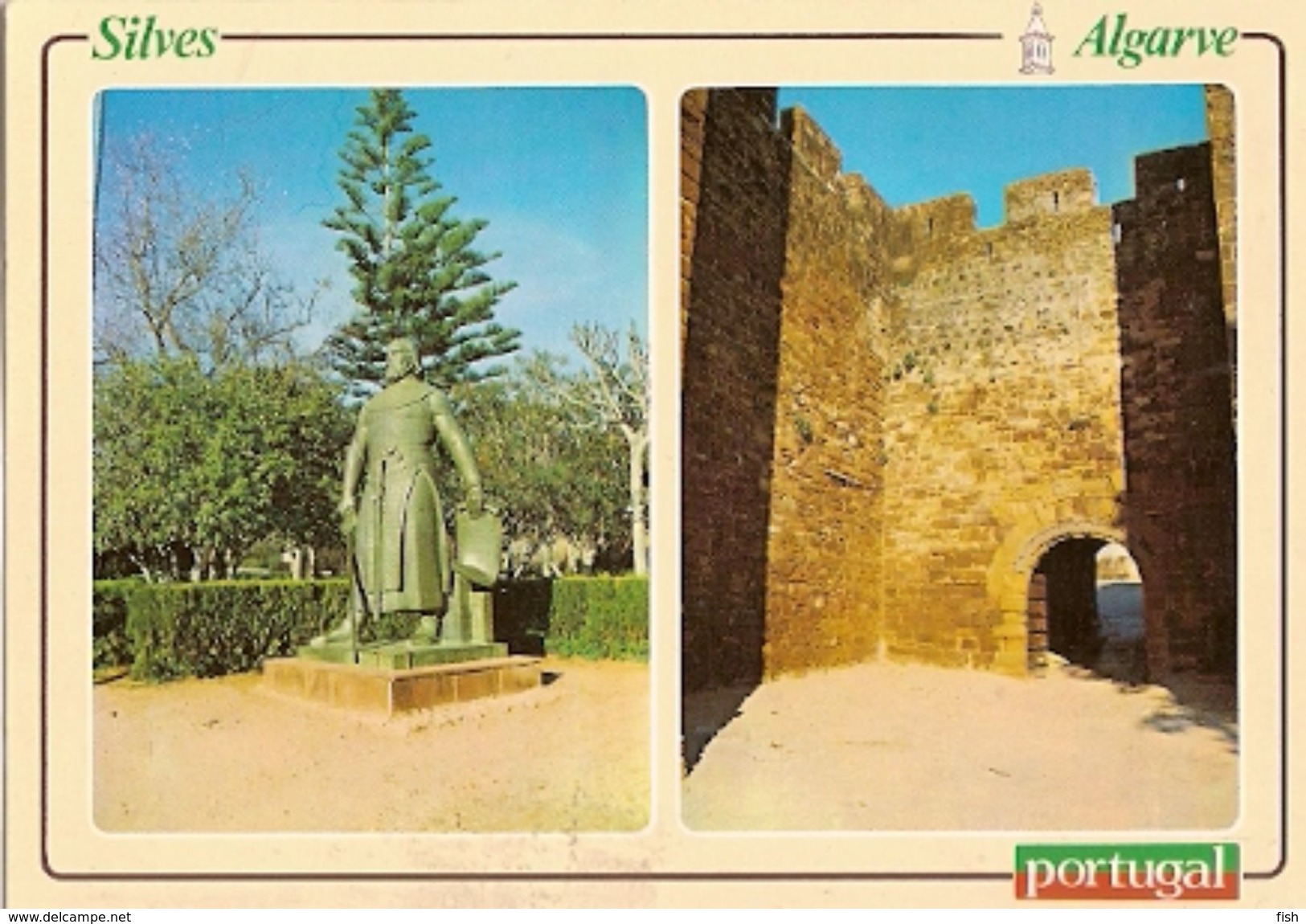 Portugal & Bilhete Postal,  Castle Of Silves 1987 (1787) - Lettres & Documents