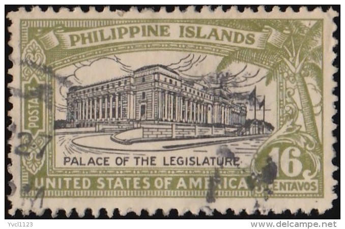 PHILIPPINES - Scott #321 Legislative Palace / Used Stamp - Philippines