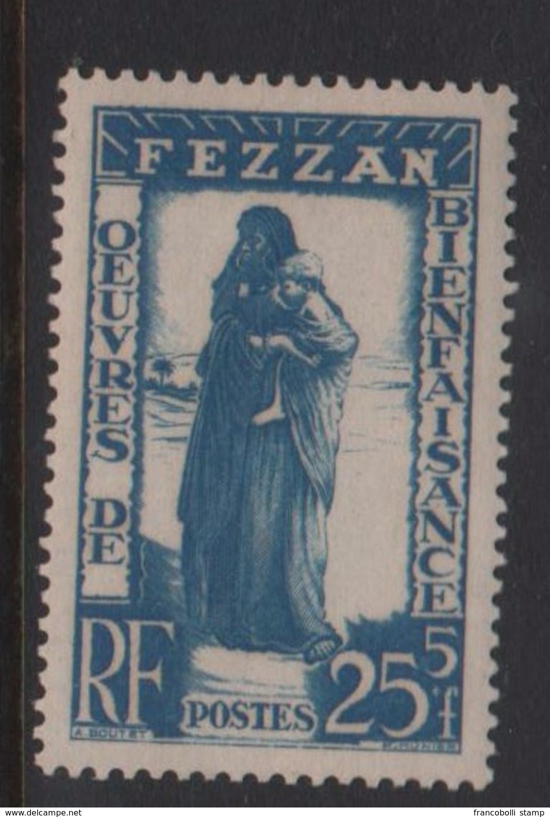 1950 Colonie Occupazioni Fezzan 25 F. MLH - Libyen