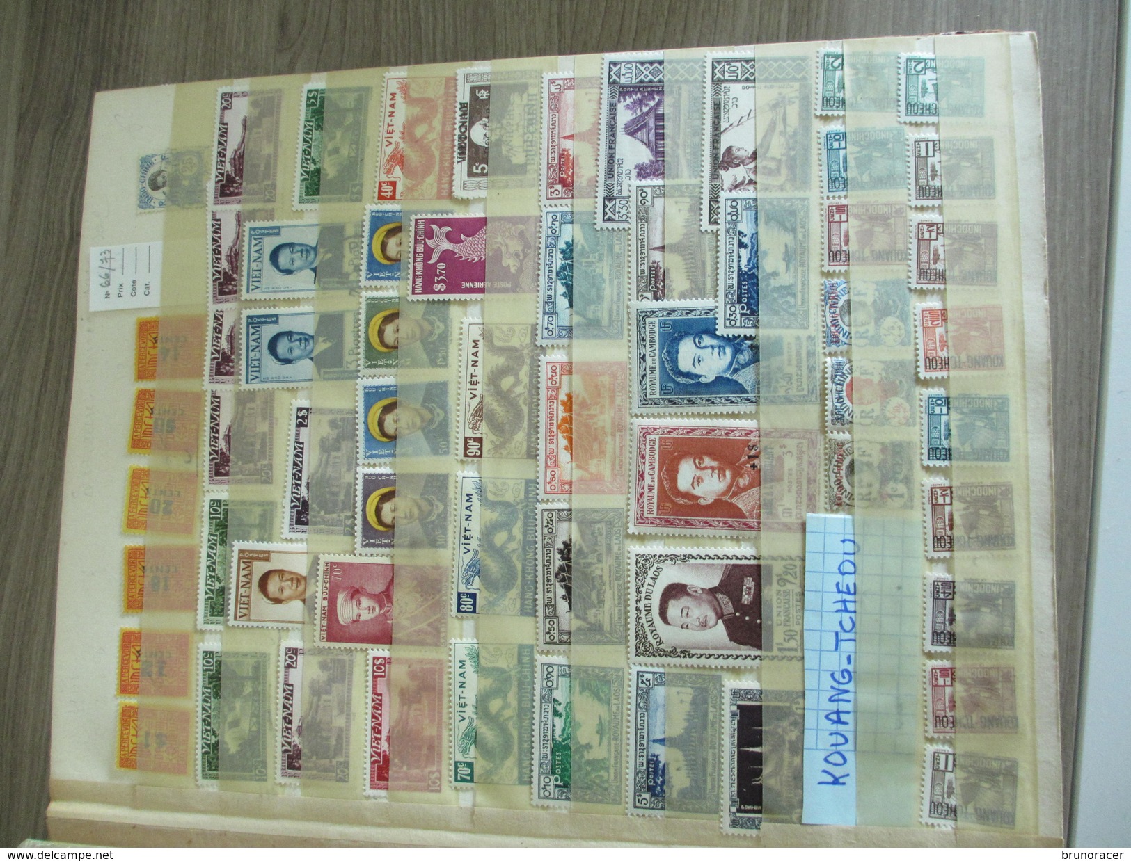 GROS CLASSEUR TIMBRES DES COLONIES A TRIER NEUF**/* ET OBLITÉRÉ - Collections