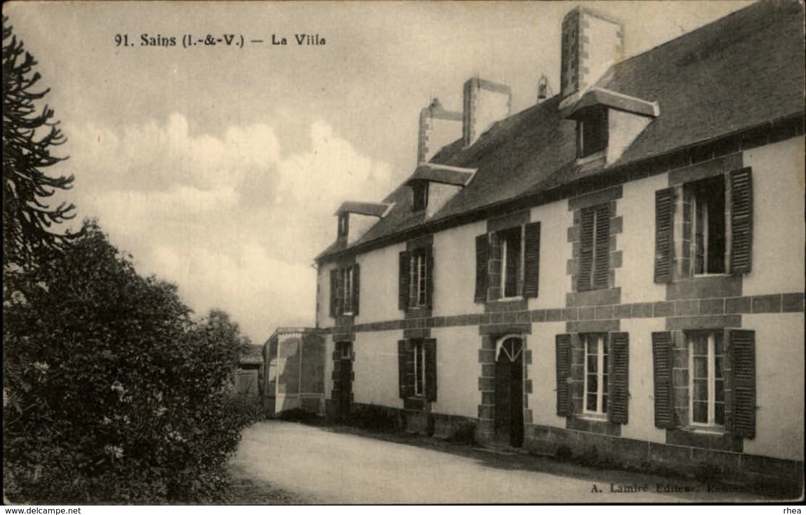 35 - SAINS - Villa - Autres & Non Classés