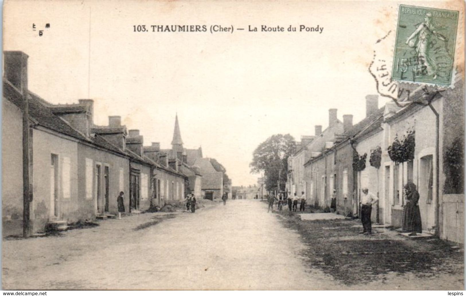 18 - THAUMIERS --  La Route Du Pondy - Thaumiers