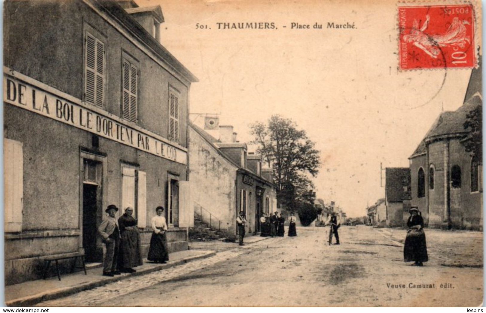 18 - THAUMIERS -- Place Du Marché - Thaumiers