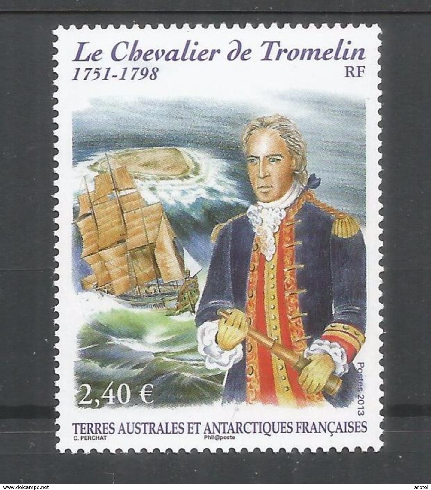 TAAF ANTARTIDA ANTARCTIC LE CHEVALIER DE TROMELIN EXPLORADOR - Polarforscher & Promis