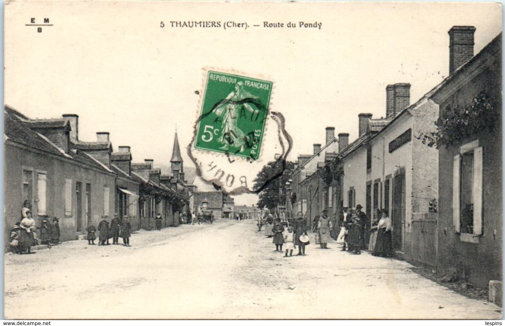 18 - THAUMIERS -- Route Du Pondy - Thaumiers