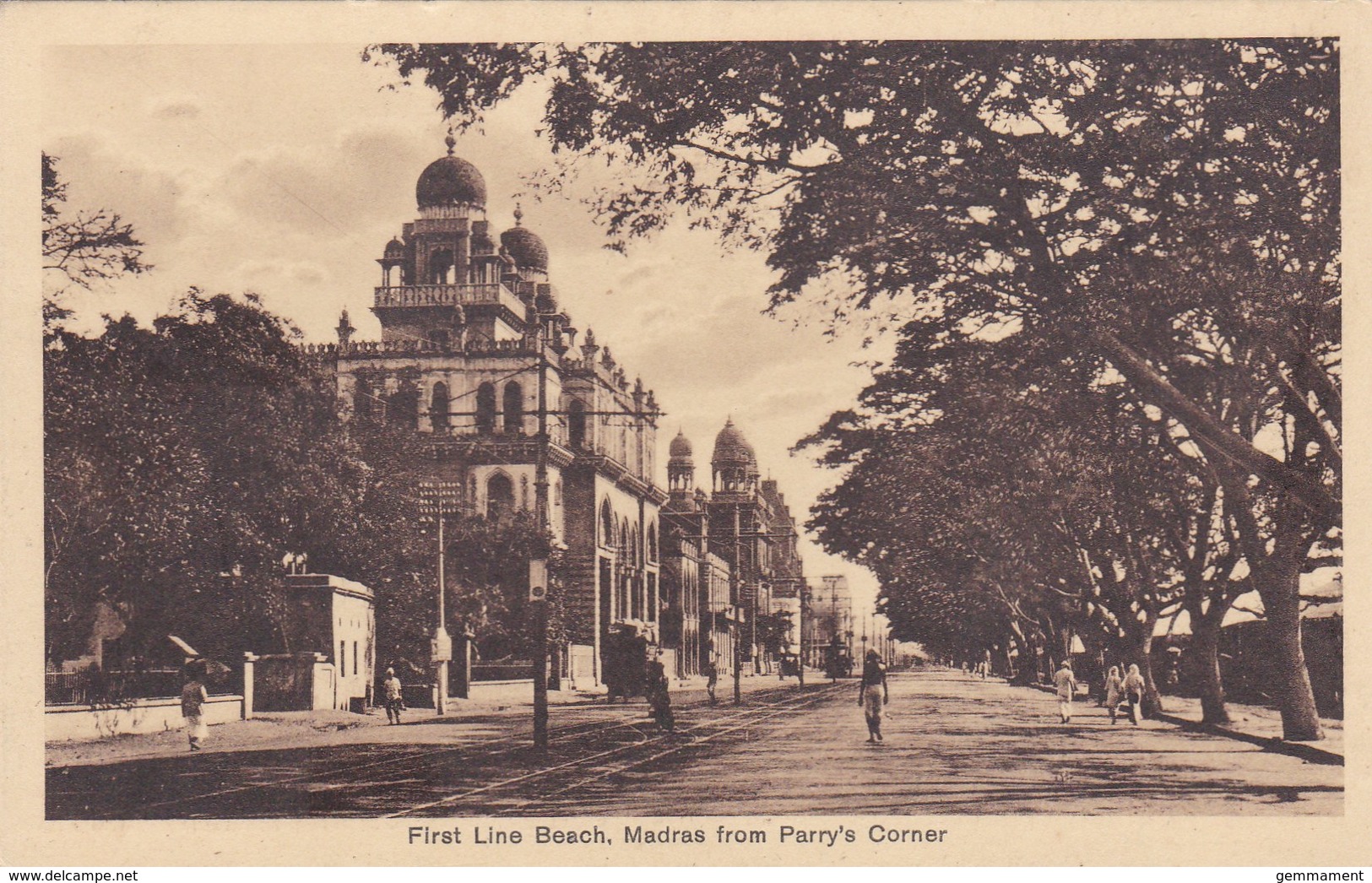 MADRAS - FIRST LINE BEACH FROM PARRYS CORNER - India