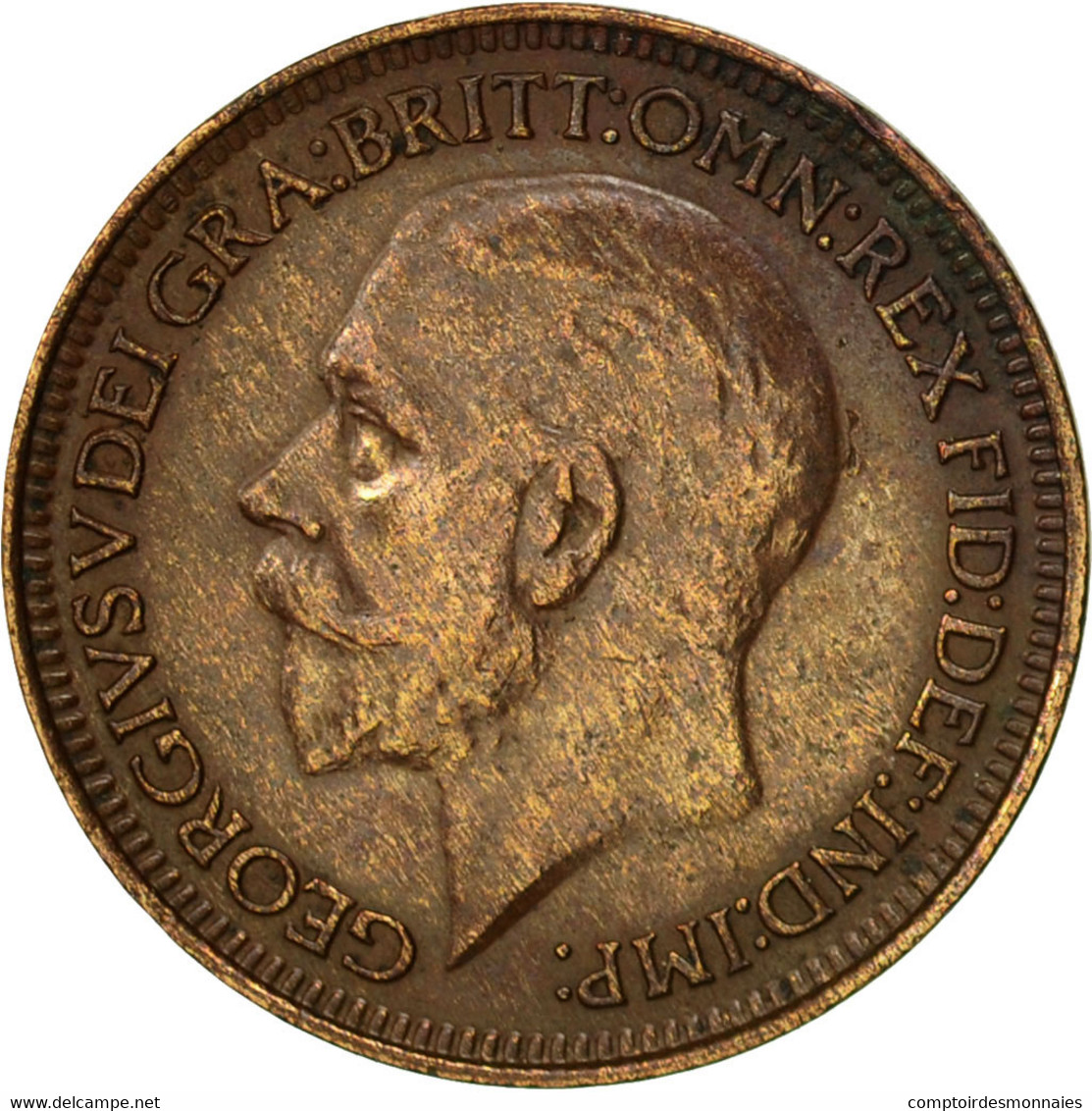 Monnaie, Grande-Bretagne, George V, Farthing, 1930, TB, Bronze, KM:825 - B. 1 Farthing