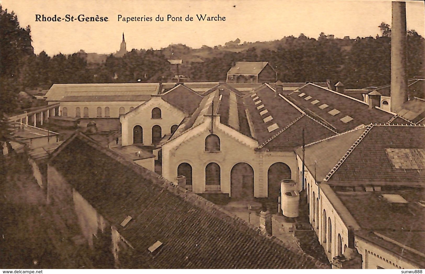 Rhode-St-Genèse - Papeteries Du Pont De Warche (1966) - Rhode-St-Genèse - St-Genesius-Rode