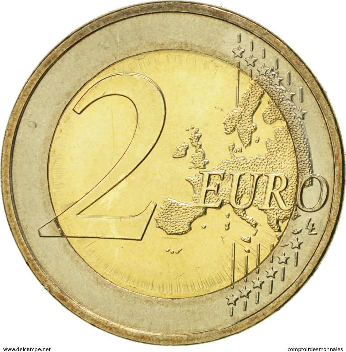 Slovénie, 2 Euro, 10 Ans De L'Euro, 2012, SUP+, Bi-Metallic - Slovénie