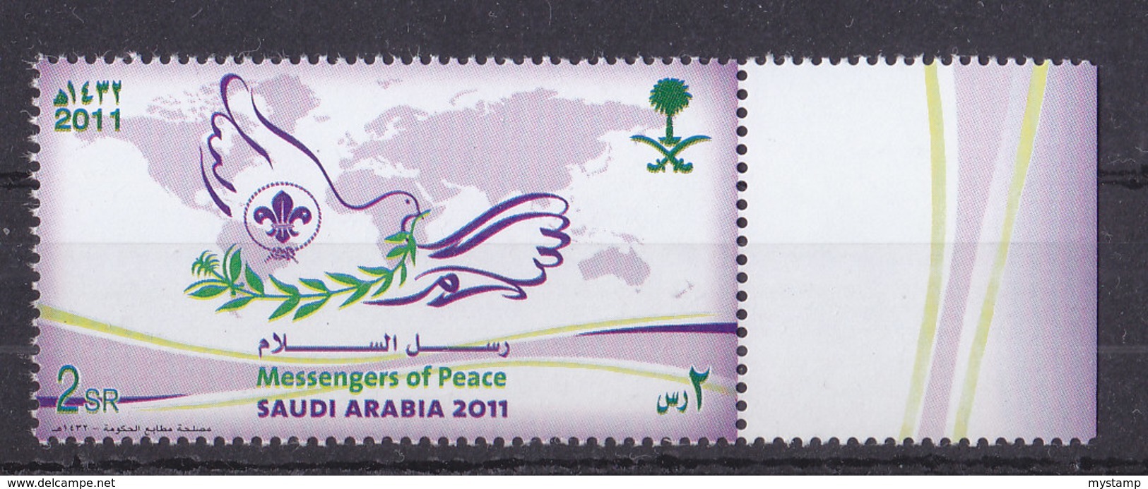 2012  SCOUTING SAUDI ARABIA PEACE MESSENGERS    COMPLETE SET FROM  ALL MINT NH - Unused Stamps