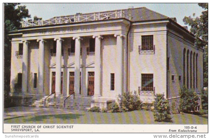 Louisiana Shreveport First Church Of Christ Scientist - Shreveport