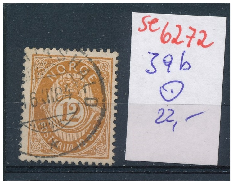 Norge Nr.  39 B   O   ( Se6272 ) Siehe Foto - Usati