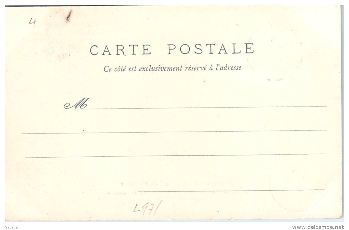 CONGO FRANCAIS Et Dépendances - Misson Catholique De Brazzaville - Départ Pour La Culture à La Mission   (Recto/Verso) - Französisch-Kongo