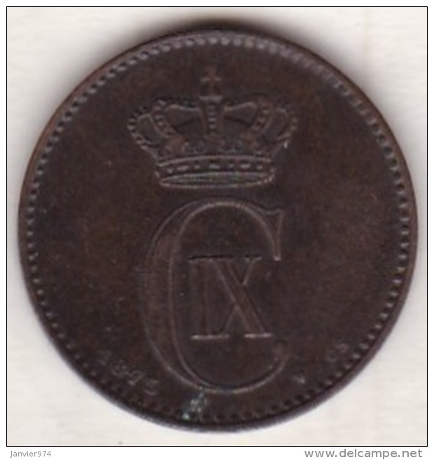 Denmark. 2 ORE 1875 CS . Christian IX. KM# 793.1 - Danemark