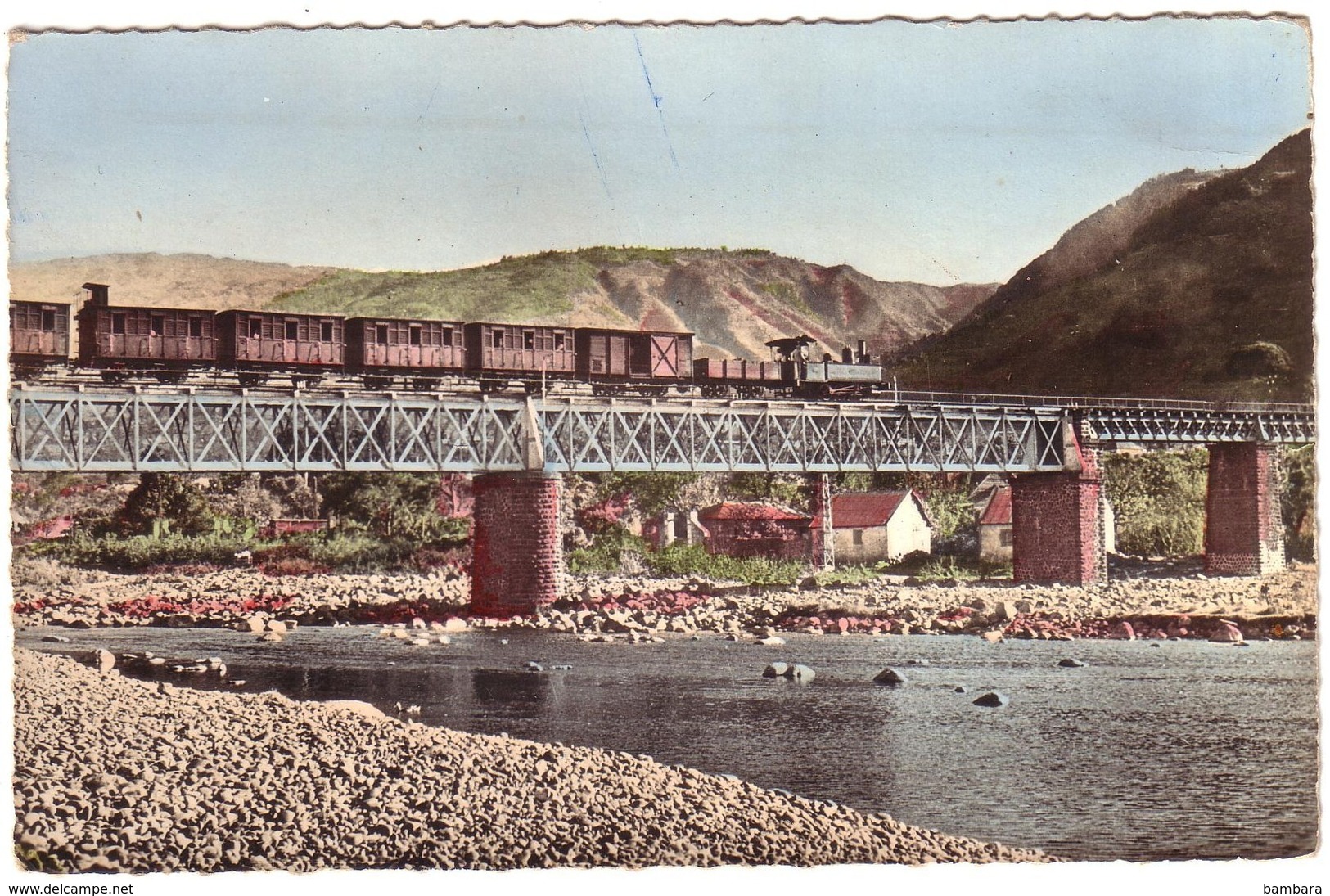 ILE DE LA REUNION - Pont De La Rivière Saint-Denis Et Le C.F.R. - Autres & Non Classés