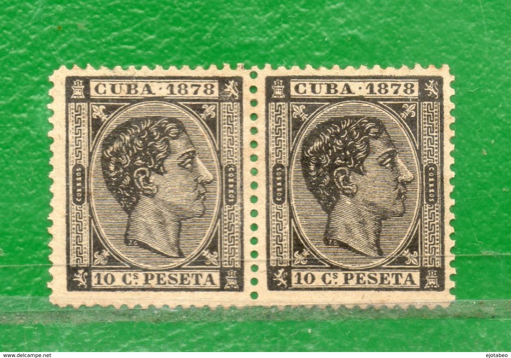 38 CUBA 1878  TT: Personalidades Yvert  23,   Scott 77 En PH - Unused Stamps