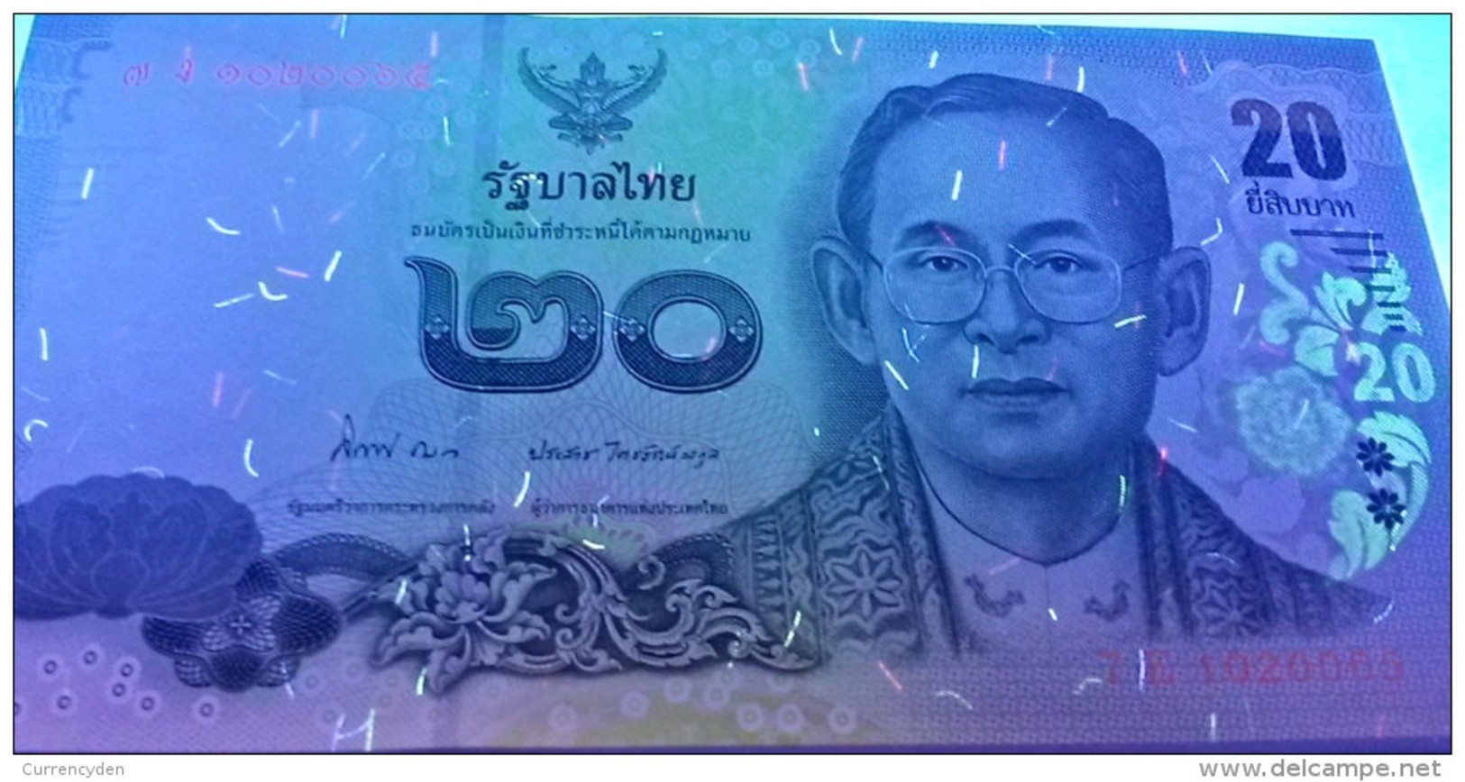 Thailand P118, 20 Baht, King Ramkhamhaeng The Great, Manangkhasila Asana Throne - Thailand
