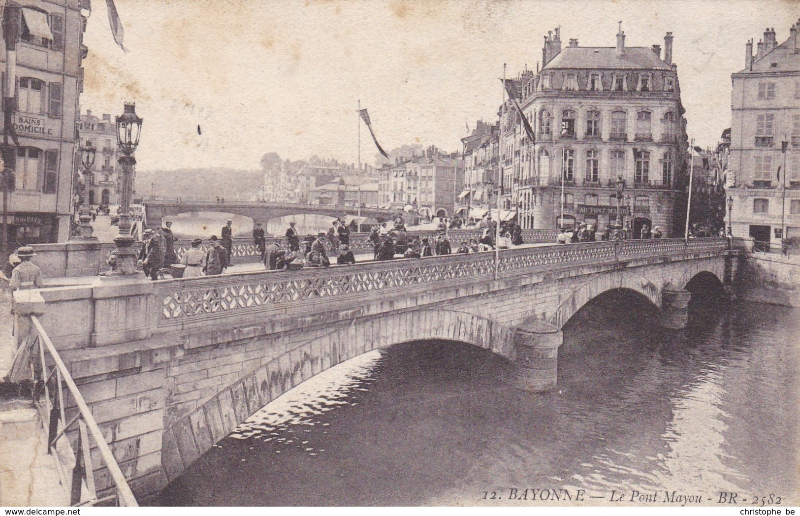 CPA Bayonne Le Pont Mayou (pk39207) - Bayonne